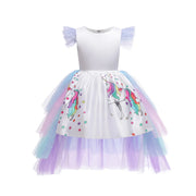 Princess Girls Unicorn Children Mesh