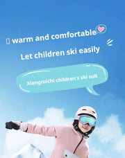 New boys and girls ski suit