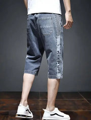 Short Jeans Pants for Men Streetwear