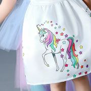 Princess Girls Unicorn Children Mesh