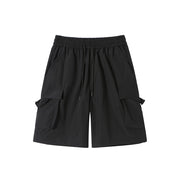 Korean Streetwear Cargo Shorts for Men