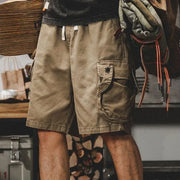 Men's Cargo Shorts Baggy Wide Work Male Short