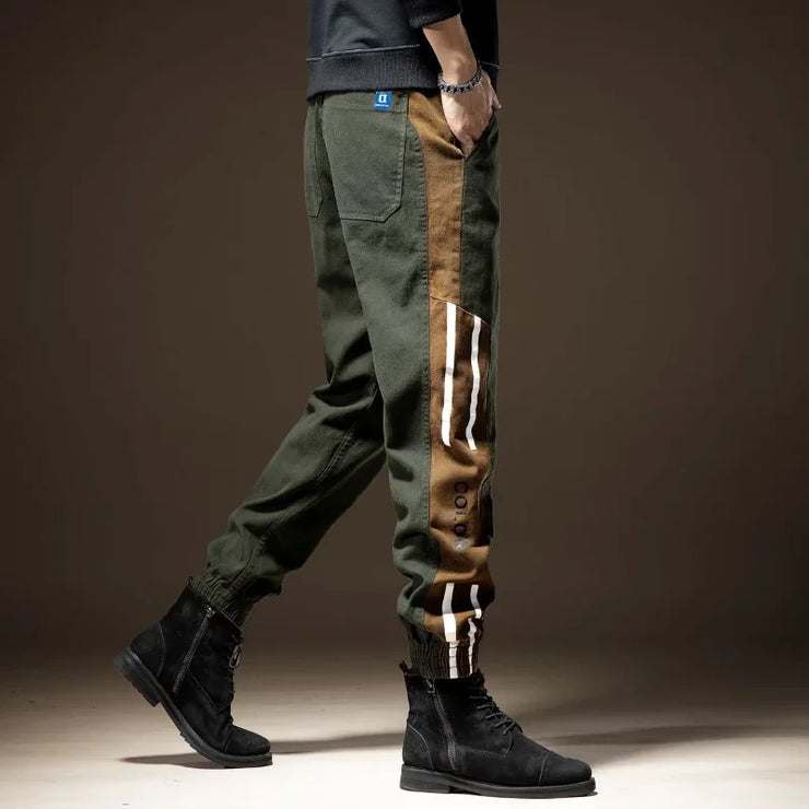 Male Trousers Trekking Autumn Men's Cargo Pants Slim High Quality Large Size Clothing Y2k Casual Street Loose Luxury Luxury Emo