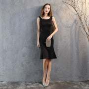 Bodycon Club Dress Scoop for Women