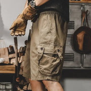 Men's Cargo Shorts Baggy Wide Work Male Short