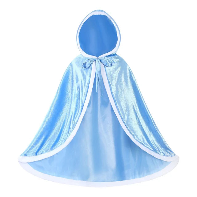 Cinderella Dress Girls Halloween Christmas Ball Gown