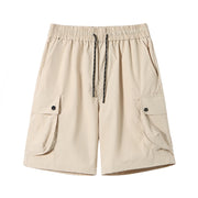 Korean Streetwear Cargo Shorts for Men