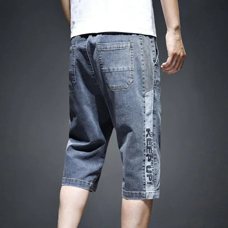 Short Jeans Pants for Men Streetwear