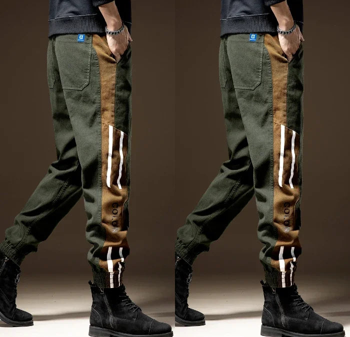 Male Trousers Trekking Autumn Men's Cargo Pants Slim High Quality Large Size Clothing Y2k Casual Street Loose Luxury Luxury Emo