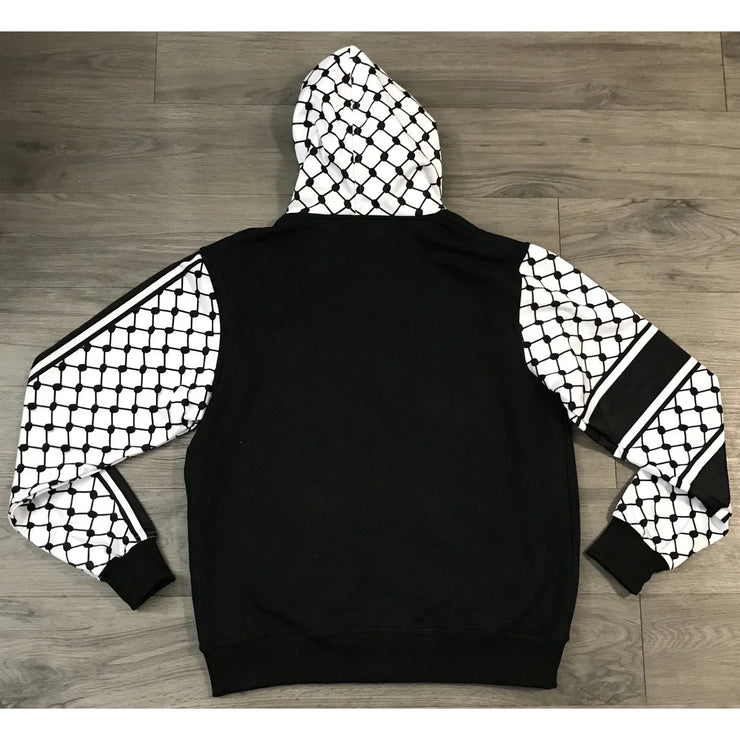 Point Culture White Point 3D Print Hoodie Keffiyeh Kufiya  Warm Men Kids Size Child Adult Pullover Sweatshirt Cotton Thick