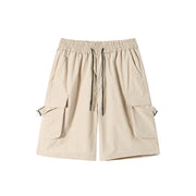 Korean Streetwear Cargo Shorts for Men