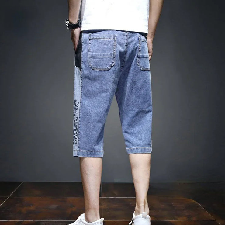 Short Jeans Pants for Men Streetwear