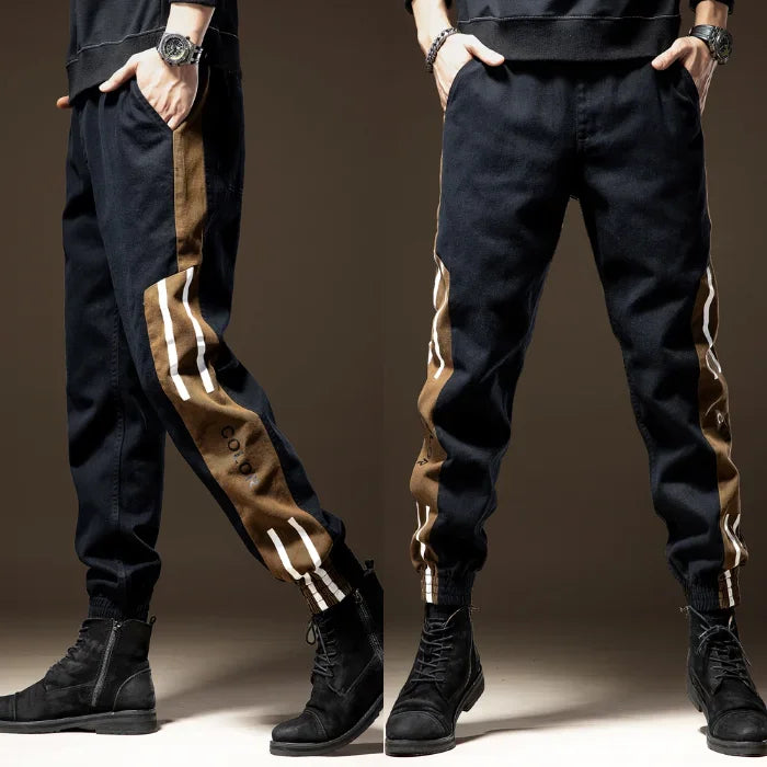 Male Trousers Trekking Autumn Men's Cargo Pants Slim High Quality Large Size Clothing Y2k Casual Street Loose Luxury Luxury Emo