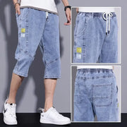 Short Jeans Pants for Men Streetwear