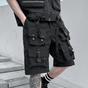 Casual Cargo Shorts Men Hip Hop Jogger Sweatpants