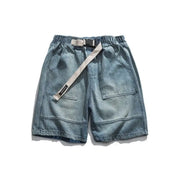 Trendy Baggy Denim Shorts Men's Pant