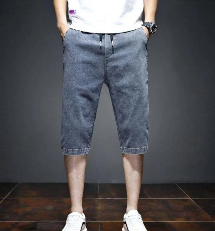 Short Jeans Pants for Men Streetwear