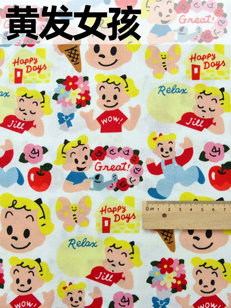 Children Cartoon Printed Cotton