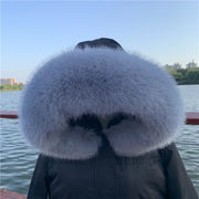 Winter Coat Fur Collar Faux Fur Trim Hoodie Fur For Hood Collar Decor Fake Fur Scarf Women Furry Scarves Shawl Detchable DIY