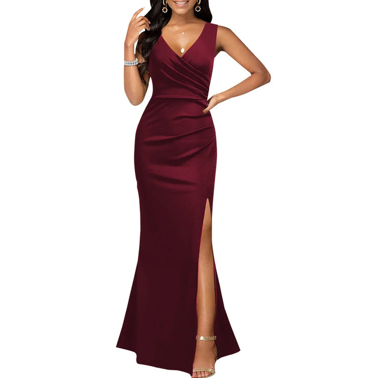 side slit ball gowns elegant night dresses for women